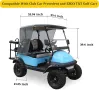 10L0L Сенник за голф количка за 2 пътници за Club Car Precedent и EZGO TXT, снимка 7