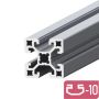 УСИЛЕН Конструктивен алуминиев профил 40х40 Слот 10 Т-Образен, снимка 1 - Консумативи за принтери - 45422853
