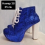 Дамски боти на ток номер 39 , снимка 9