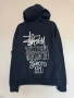 Stussy Built Tough Pigment Dyed Hoodie Black., снимка 2