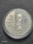 Продавам сребърна монета 5 лева от 2003 година,Световно първенство по футбол, снимка 1