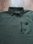 j.lindeberg naim nylon patch polo - страхотна мъжка тениска КАТО НОВА М, снимка 4