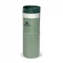 Термо чаша Stanley NeverLeak™ - 0,470 мл, в цвят Hammertone Green, снимка 1