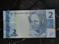 Банкнота - Бразилия - 2 реала UNC | 2010г., снимка 1