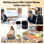 Принтер за етикети Преносим Термопринтер за малък бизнес, адрес, лого, дрехи, Принтер за стикери, снимка 7