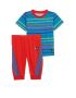 Детски спортен екип ADIDAS x Classic Lego Tee And 3/4 Pants Set Blue/Red, снимка 1