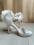 Официални сватбени обувки на висок ток р37, снимка 4