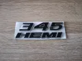 345 HEMI черна емблема, снимка 1