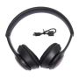 Безжични bluetooth слушалки с микрофон в черен цвят , снимка 1 - Bluetooth слушалки - 45648307