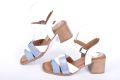 СЕЗОН'24! Дамски сандали естествена кожа дебел ток - Два цвята, снимка 2