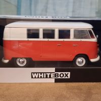 1960 Volkswagen Type 2 Bus T1 1:24 Whitebox/Hachette Diecast Колекционерски модел количка, снимка 9 - Колекции - 45092258