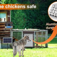 Автоматична врата за кокошарник Cunliwaa- напълно автономна!, снимка 3 - Кокошки и пуйки - 45535664