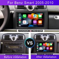 Мултимедия за, Mercedes-Benz, Smart, 2005-2010, Навигация за Smart, с Android, плеър, двоен дин  , снимка 6 - Аксесоари и консумативи - 45493848
