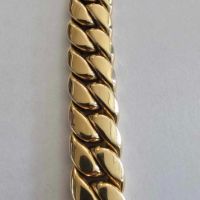 Уникален Мъжки Златен Синджир Панцер - 87,88 гр., снимка 3 - Колиета, медальони, синджири - 45781102