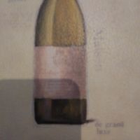 Друга картина, за ценители на бялото вино, снимка 2 - Картини - 45189442