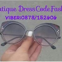 Нежен модел слънчеви очила с камъчета!, снимка 1 - Слънчеви и диоптрични очила - 45813143