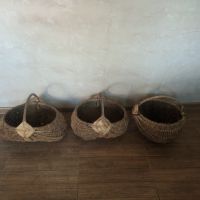 Плетени кошници -3 броя., снимка 6 - Антикварни и старинни предмети - 45681357