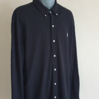 POLO Ralph Lauren FeatherWeight Mesh Pique Cotton Mens Size 2XL НОВО! ОРИГИНАЛ! Мъжка Риза!, снимка 6 - Ризи - 45734035