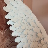 Ангелски крила със стойка, снимка 3 - Декорация за дома - 45413408