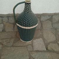 Стара Плетена дамаджана-10 литра., снимка 8 - Антикварни и старинни предмети - 45753192