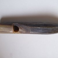 Стара свирка от биволски рог, снимка 8 - Колекции - 45238830