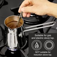 Елегантен дизайн джезве за кафе от висококачествена неръждаема стомана, снимка 7 - Други - 45827300