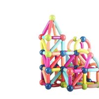 Бебешки комплект играчки - сглобяеми магнитни блокове, различен брой части/ Вариант 1: Комплект от 5, снимка 2 - Конструктори - 45790475