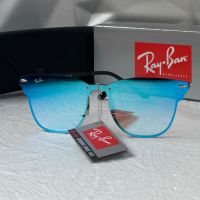 Ray-Ban RB3576 дамски слънчеви очила сини огледални , снимка 7 - Слънчеви и диоптрични очила - 45430173