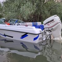 Лодка  Evinrude 90кс инжекцион, снимка 4 - Воден транспорт - 45278269