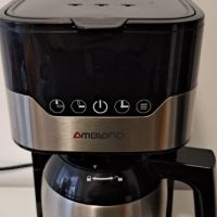 Ambiano кафе машина шварц с кана инокс кафемашина, снимка 6 - Кафемашини - 45530750
