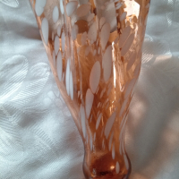 Стъклена ваза, снимка 1 - Вази - 45037013