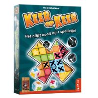 Настолна игра Keer op Keer 999 Games от Inka & Markus Brand, игра със зарове, холандска версия, снимка 4 - Игри и пъзели - 45912898