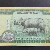 Непал . 100 рупии.  2019 год., снимка 1 - Нумизматика и бонистика - 45753066