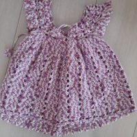 Ръчно плетени елеци за бебета, снимка 2 - Жилетки и елечета за бебе - 45003747