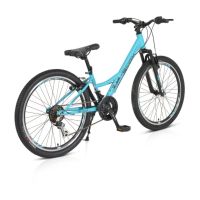 Byox Велосипед 24“ Princess тюркоаз

, снимка 2 - Детски велосипеди, триколки и коли - 45469691