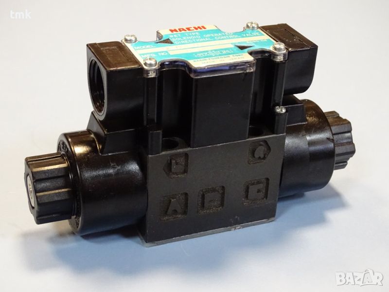 Хидравличен разпределител NACHI SL-G01-C6-R-C1-10 100/110V solenoid operated directional valve, снимка 1