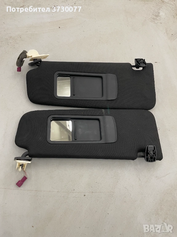 BMW F10 F11 сенници М пакет черни, снимка 1