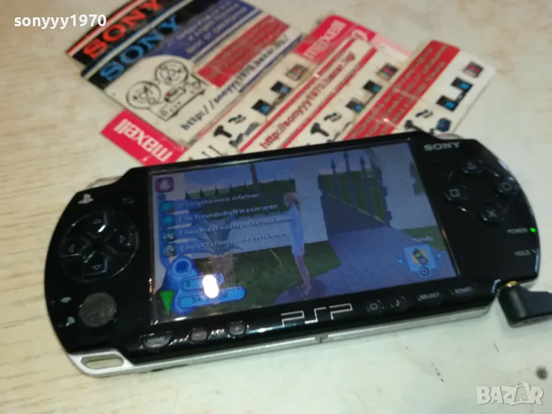sony psp конзола от германия 1104251725, снимка 1