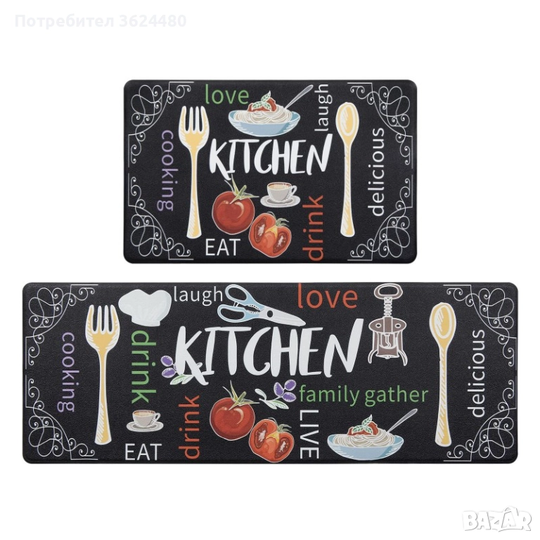 Водоустойчива Пътека за Кухня 4571, снимка 1