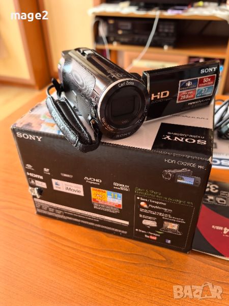 Цифрова HD видеокамера SONY HDR-CX280E, снимка 1