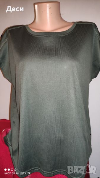 тъмно зелена блузка , снимка 1