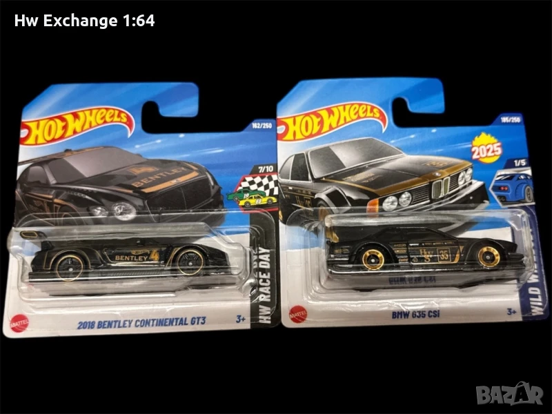 Hot wheels  Bentley & Bmw, снимка 1