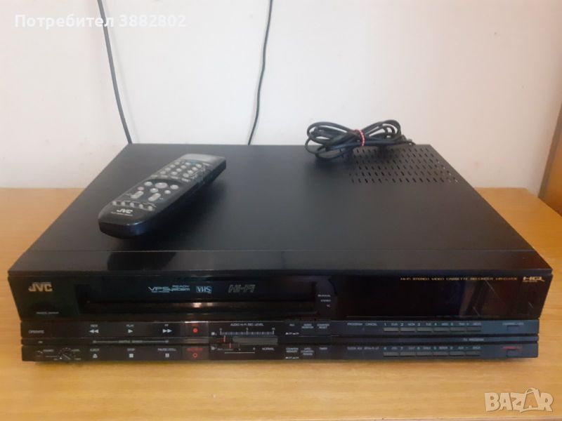 Видеомагнетофон VCR JVC HR- D370E HI-FI, снимка 1