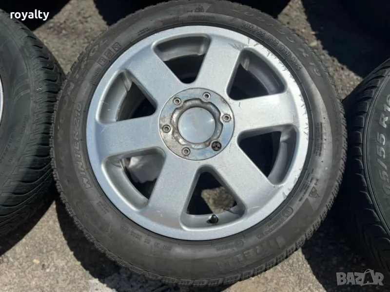 5х112 16 Джанти Golf Passat Caddy Audi A3 A4 Seat Skoda 5x112 ET 35 J 7.5 Централен отвор 57.1 Гуми , снимка 1