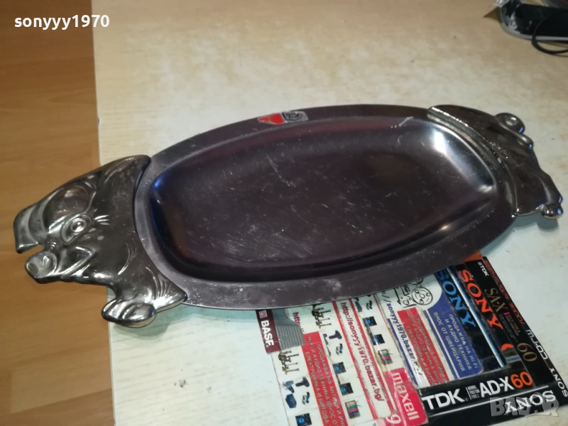 ПРАСЕ-ИНОКСОВ ПОДНОС 2009252146, снимка 1