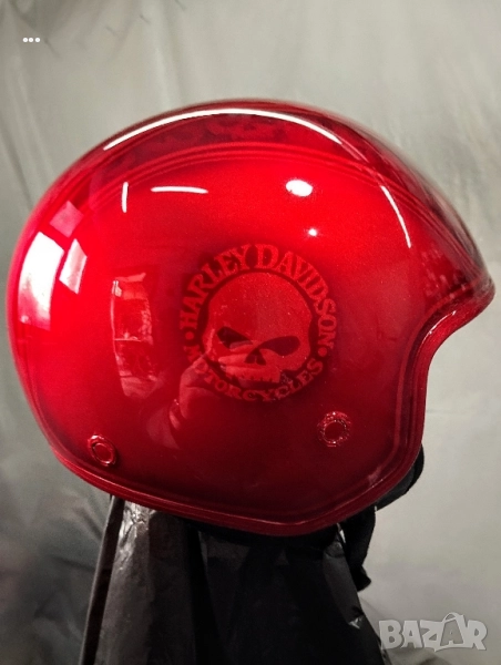 Каска за мотор с атрактивна аерография, снимка 1