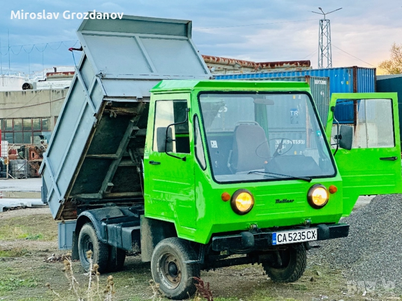 Предлагам услуги с МИНИ САМОСВАЛ , снимка 1