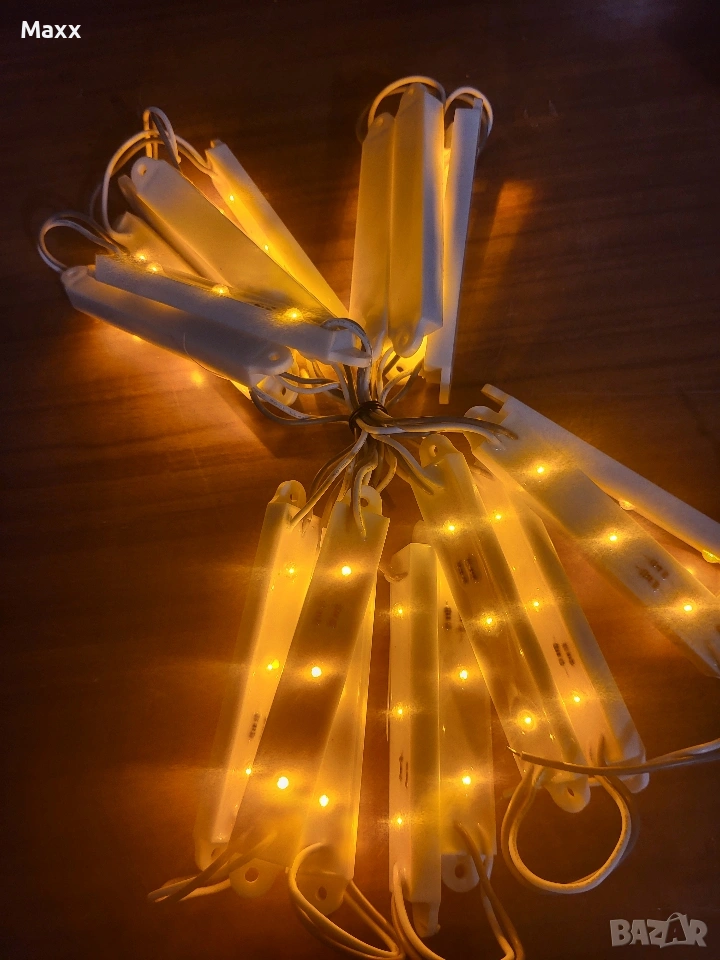 Продавам водоустойчиви LED модули - жълти, снимка 1