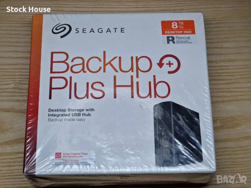 8TB 8000GB Seagate BackUp Plus Hub Външен хард диск USB 3.0 УСБ STEL8000200, снимка 1