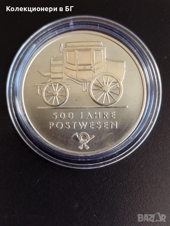 5 МАРКИ 1990 ГОДИНА - ГДР, снимка 1